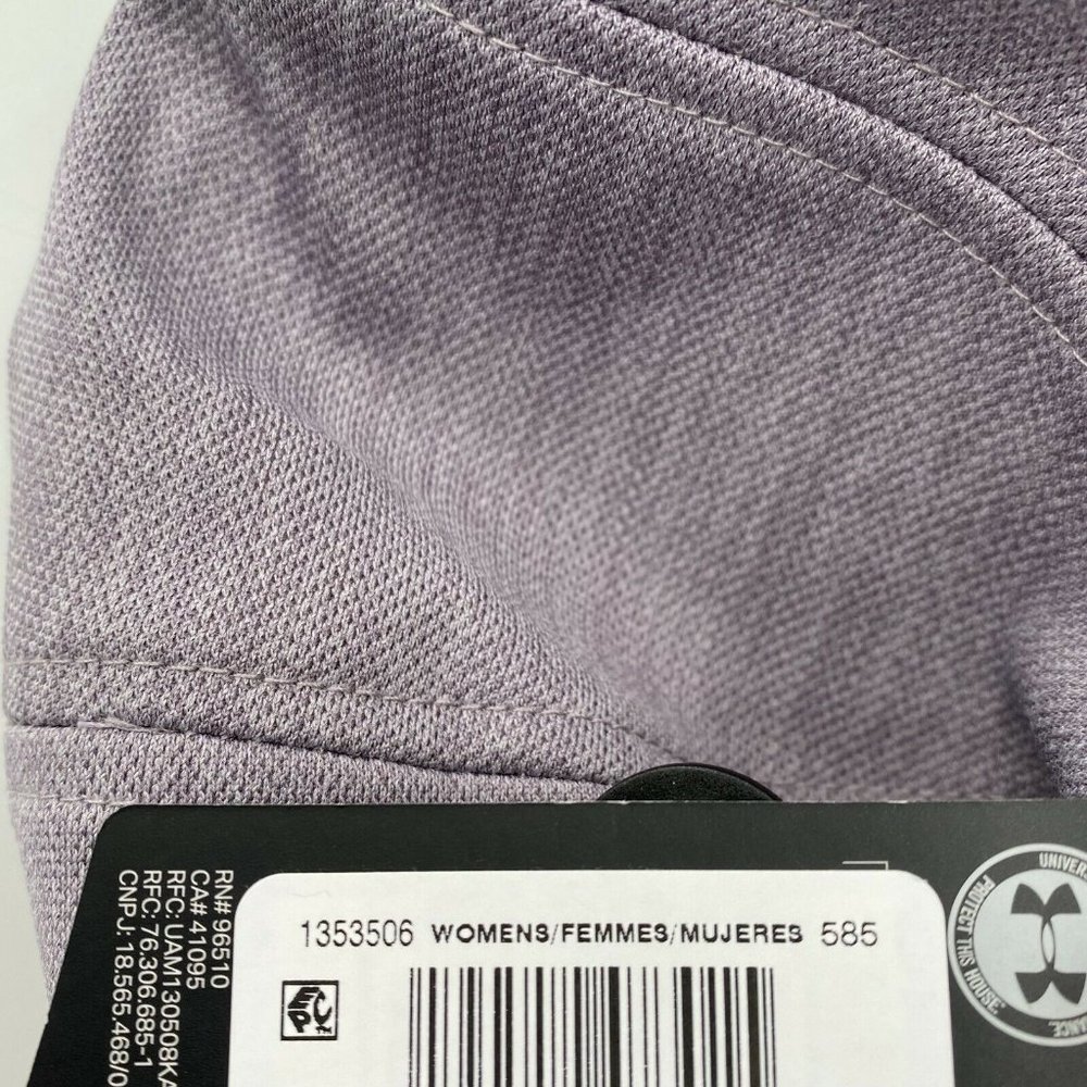 Under Armour Women's Free Fit Play-up Performance Hat Heather Purple Adjustable - Picture 5 of 5